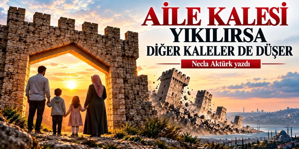 AİLE KALESİ YIKILIRSA DİĞER KALELER DE D&Uuml;ŞER