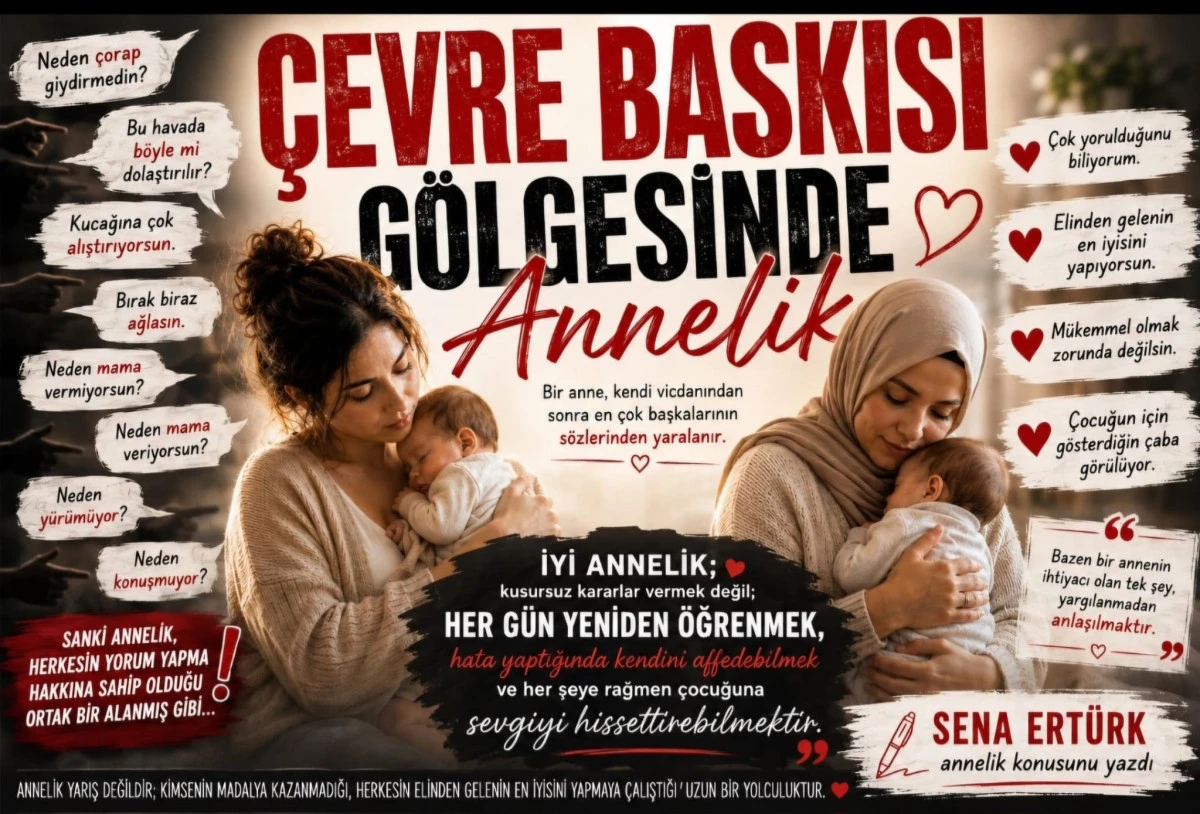 &Ccedil;EVRE BASKISI G&Ouml;LGESİNDE ANNELİK