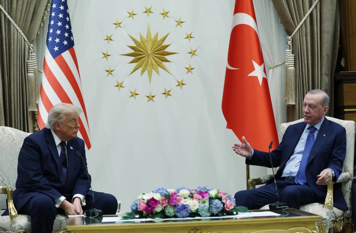 Cumhurbaşkanı Erdoğan, ABD Başkanı Trump ile bir araya geldi