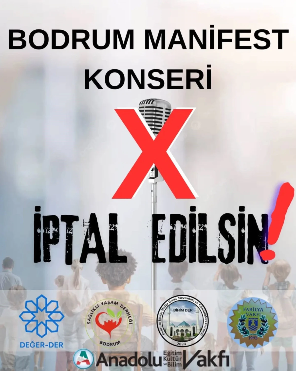 DEĞER-DER&rsquo;DEN MANİFEST KONSERİ &Ccedil;AĞRISI: &ldquo;İPTAL EDİLMELİDİR&rdquo;