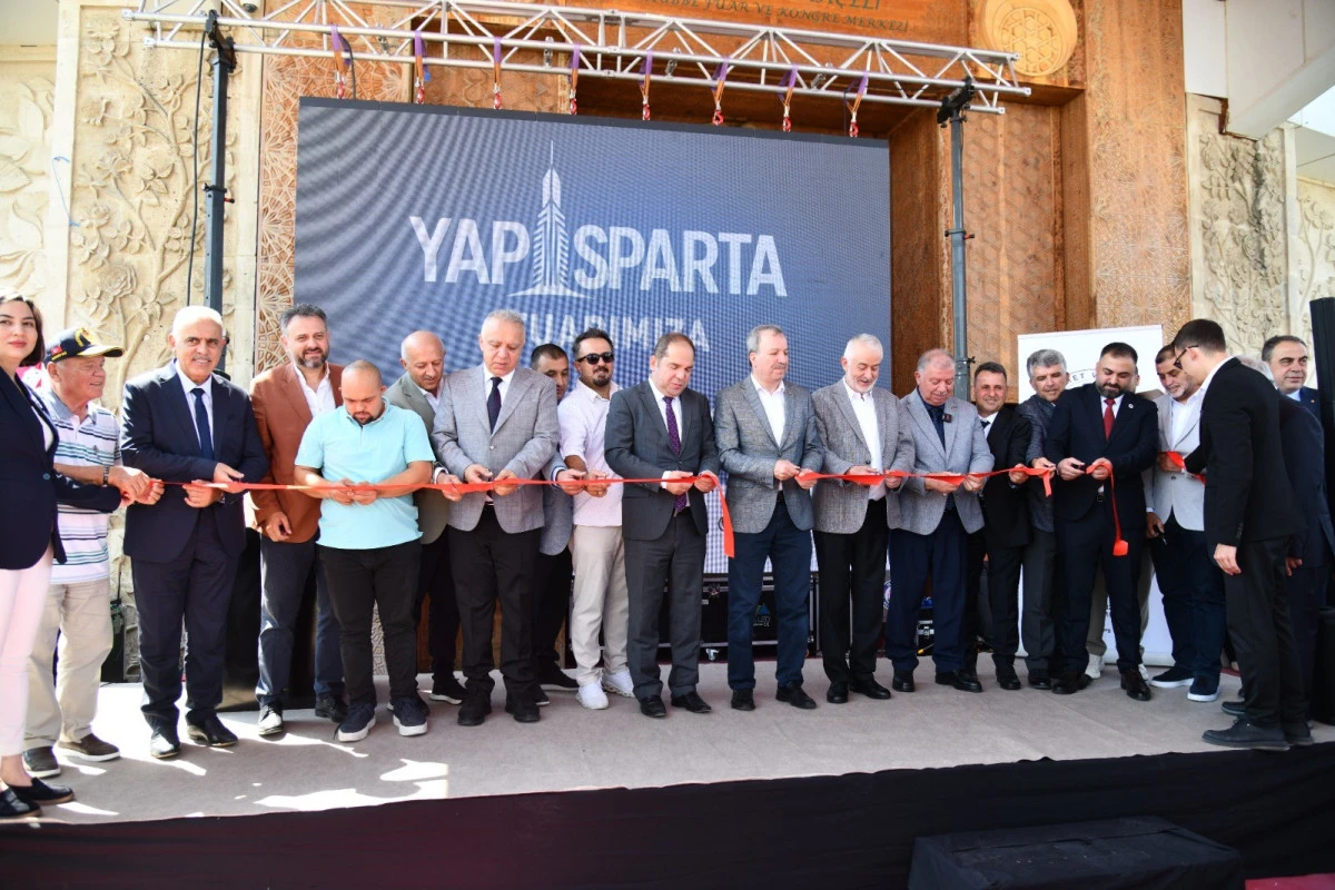 ISPARTA&rsquo;DA BİR İLK: YAPISPARTA FUARI A&Ccedil;ILDI