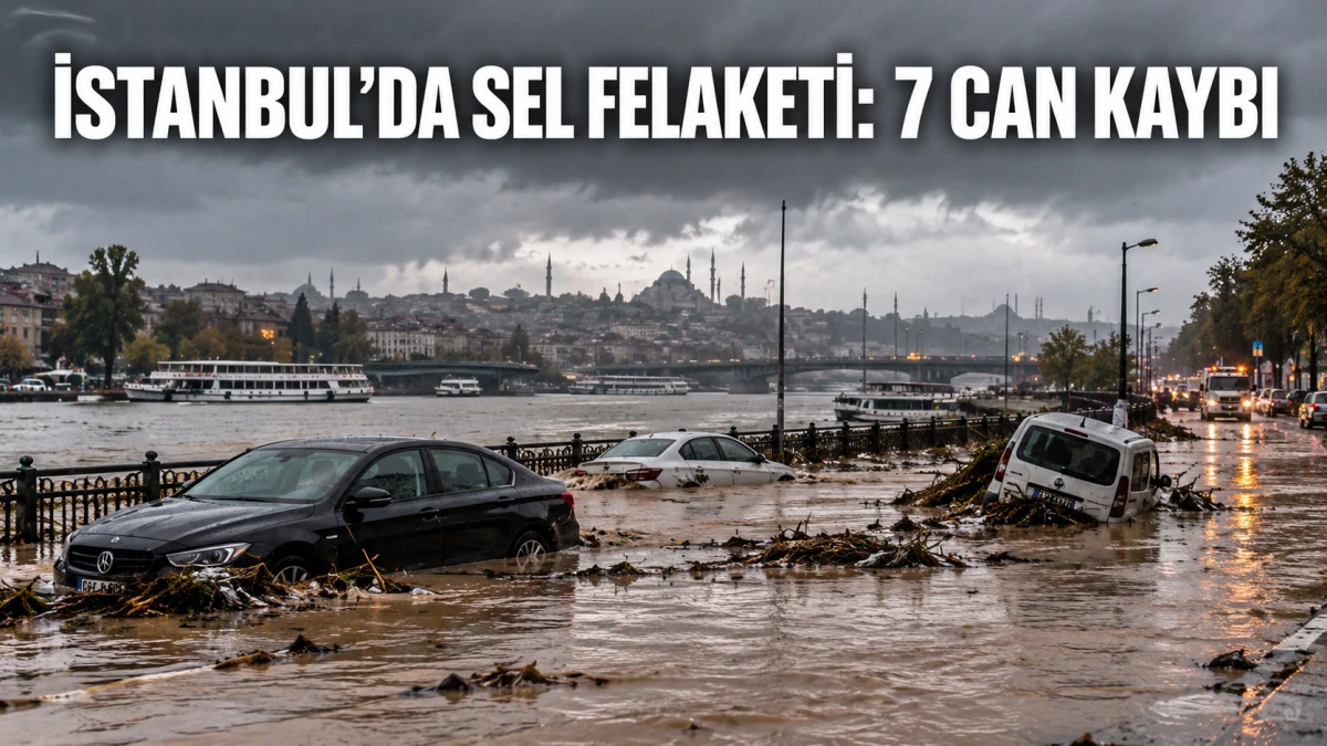 İSTANBUL&rsquo;DA SEL FELAKETİNİN ACI BİLAN&Ccedil;OSU: 7 KİŞİ HAYATINI KAYBETTİ