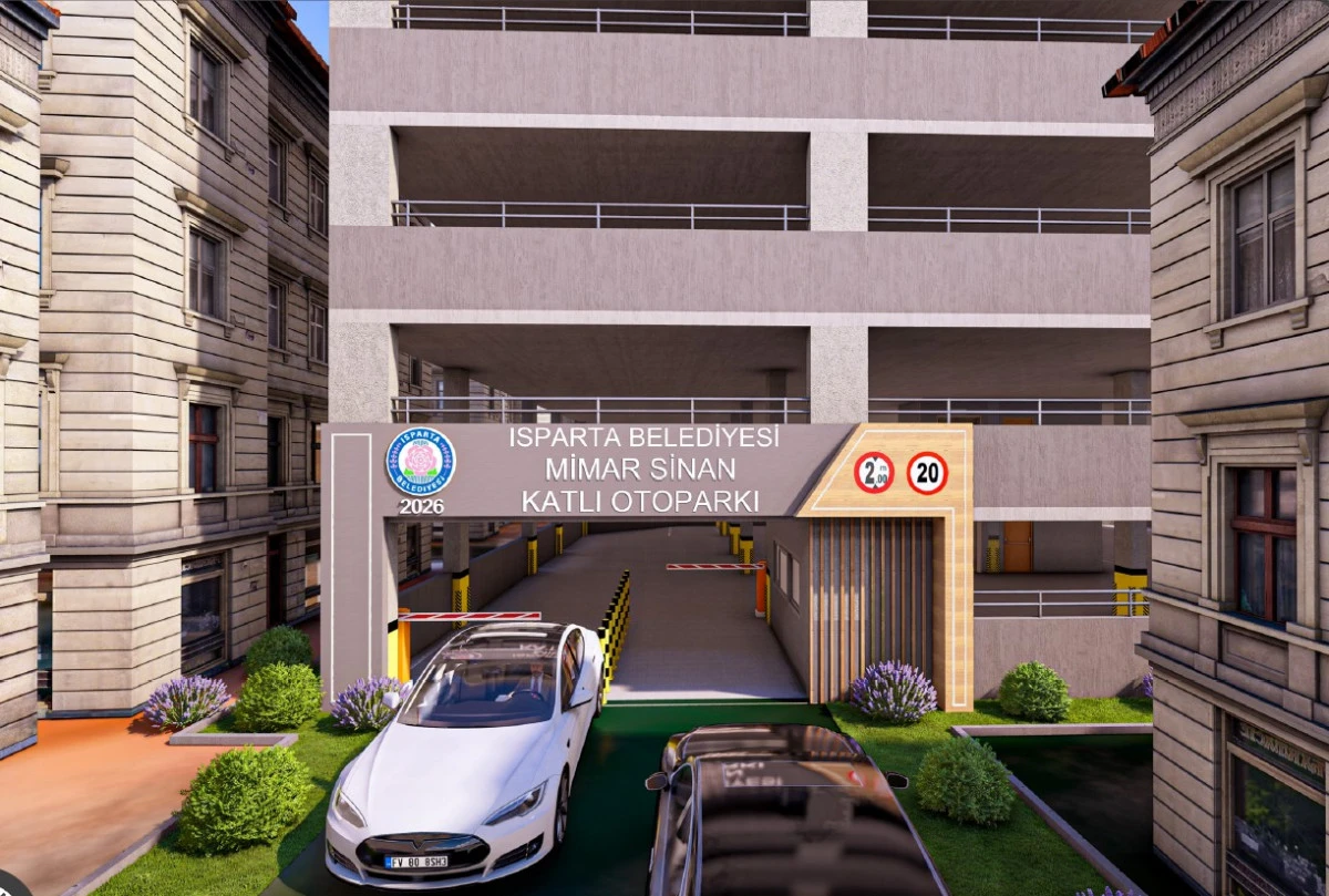 Mimar Sinan Katlı Otopark yapım &ccedil;alışmaları başladı