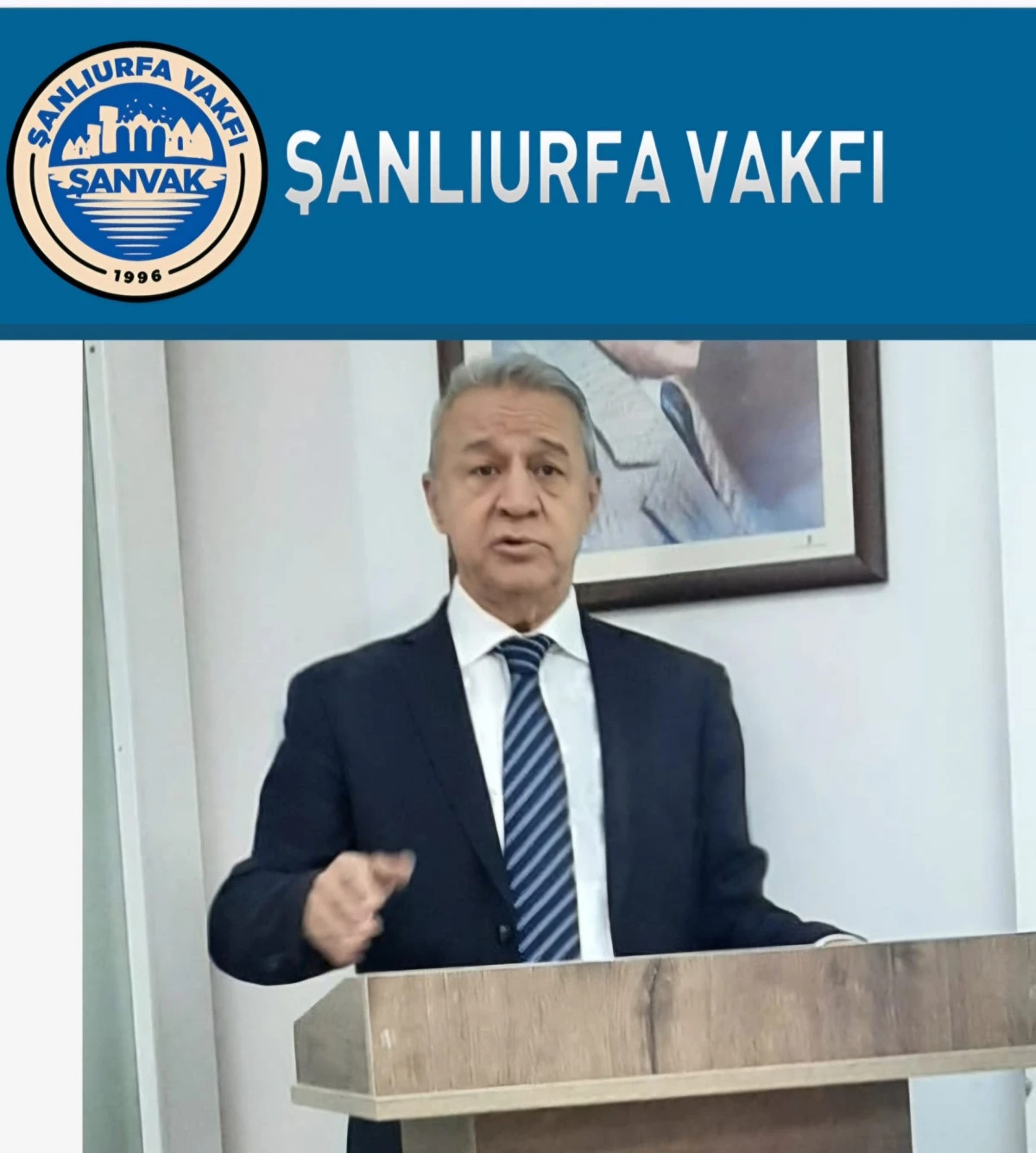 ŞANLIURFA VAKFI'NDAN SAHTE HESAP UYARISI