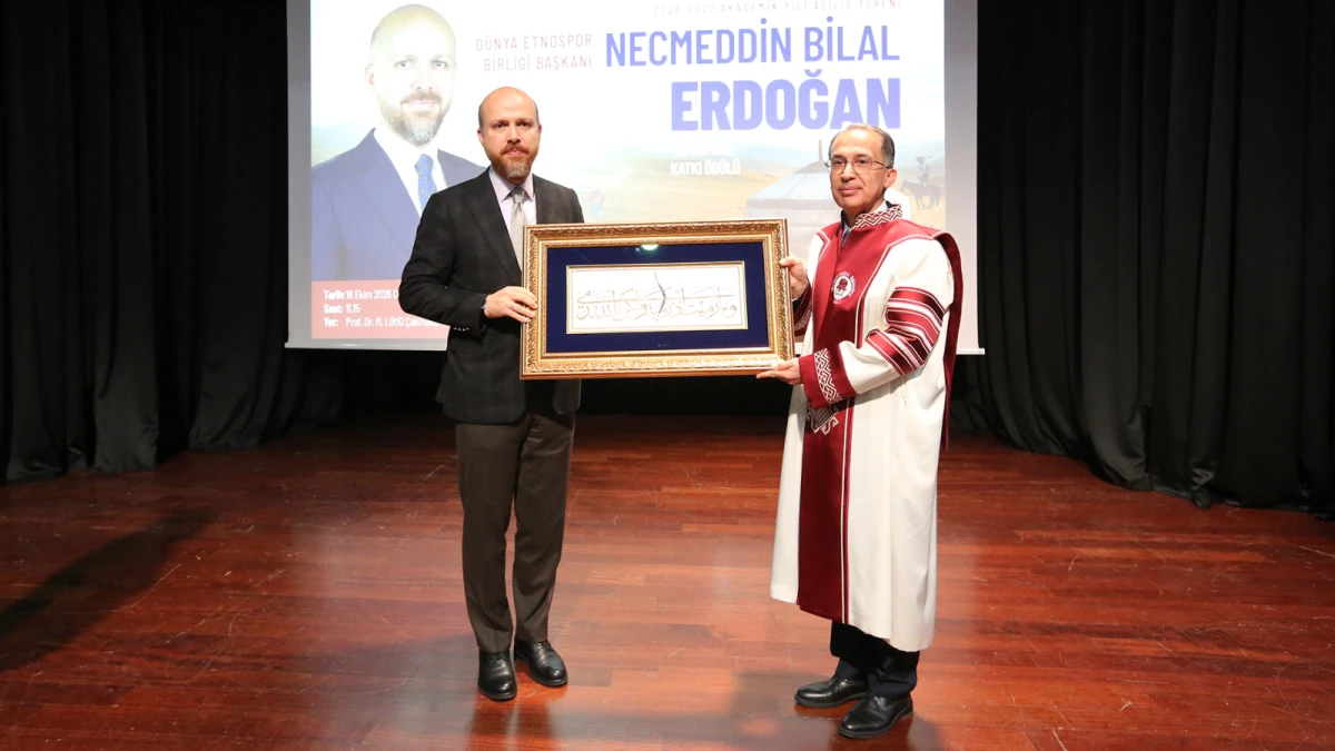 SD&Uuml;&rsquo;DE AKADEMİK YIL A&Ccedil;ILIŞI BİLAL ERDOĞAN&rsquo;IN KATILIMIYLA GER&Ccedil;EKLEŞTİRİLDİ