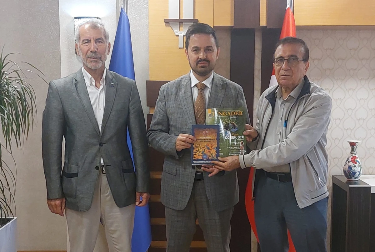 TİNGADER VE ISPARTA PLATFORMU'NDAN TKDK BAŞKANI AHMET ANTALYALI'YA ZİYARET