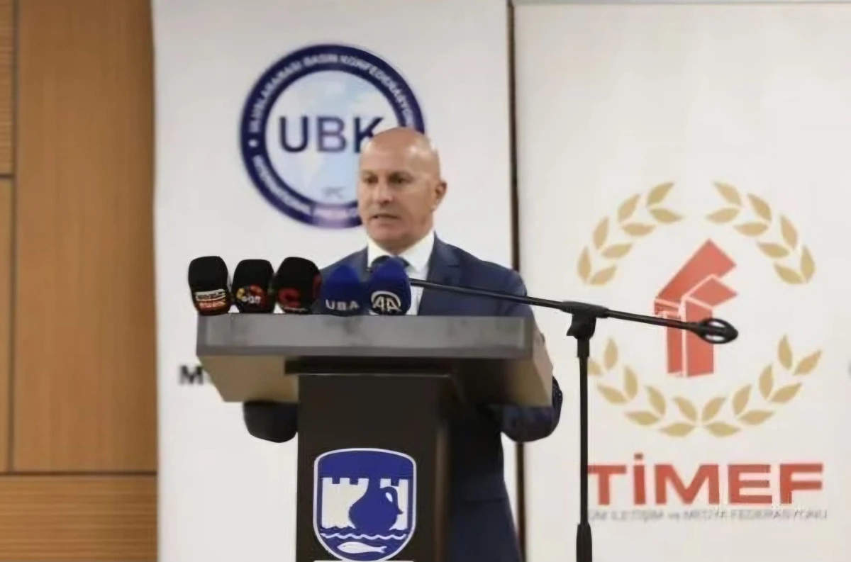UBK BAŞKANI G&Uuml;REL:"BASIN &Ouml;ZG&Uuml;RL&Uuml;Ğ&Uuml;N&Uuml;N G&Uuml;&Ccedil;LENMESİ İ&Ccedil;İN M&Uuml;CADELEMİZ S&Uuml;RECEK"